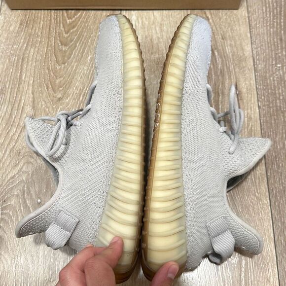 Adidas Mens Sesame Yeezy Boost 350 V2 Low Trainer Athletic Sneaker Shoes Size 12 - Picture 5 of 8